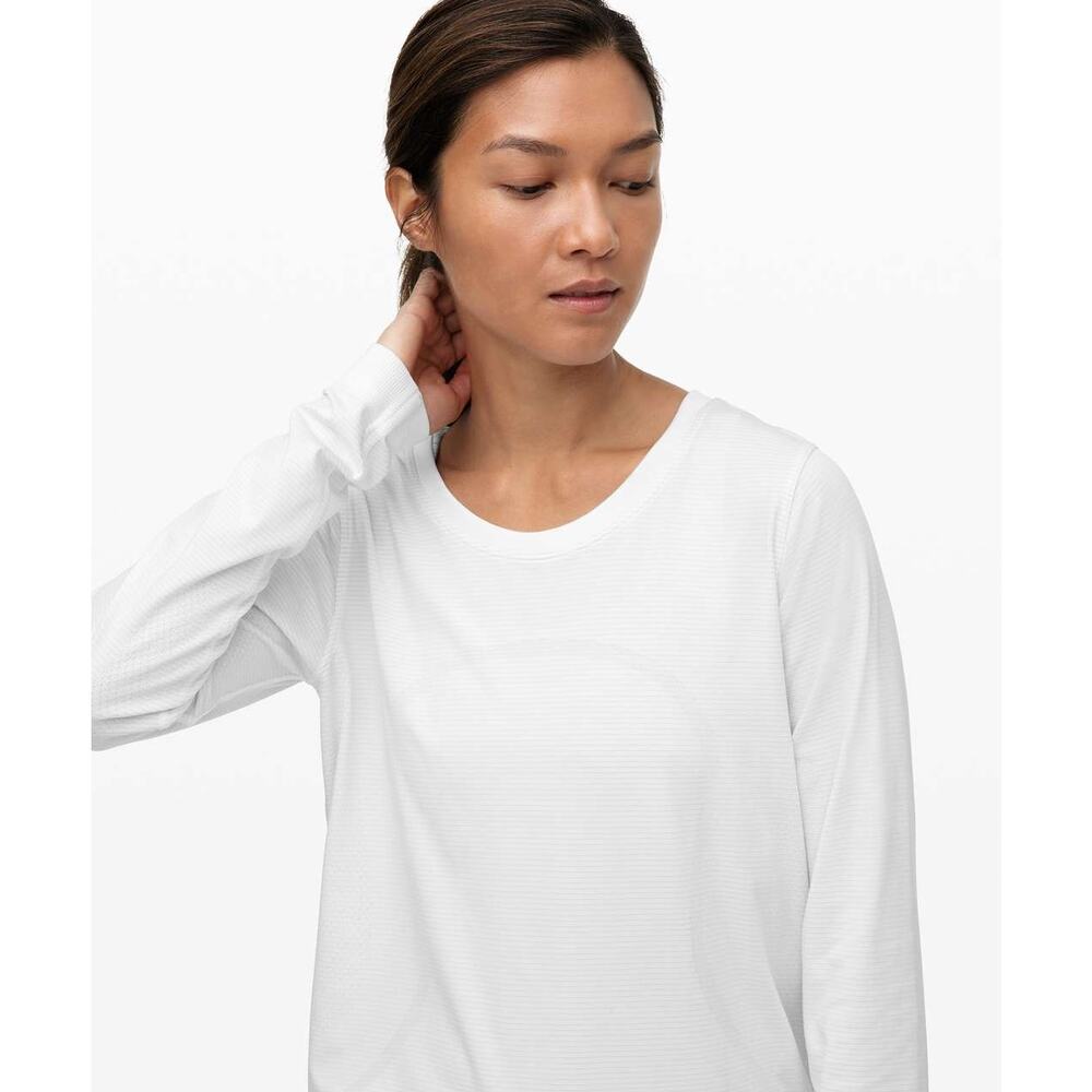 Lululemon Swiftly Relaxed Long Sleeve
White / White Size 12 - Picture 3 of 8